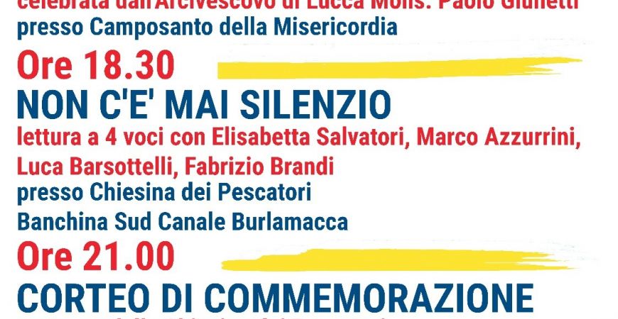 29 giugno 2024 stillato il programma della giornata di commemorazione